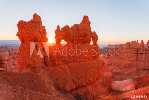 Bild på Sunrise at Bryce Canyon National Park Utah USA